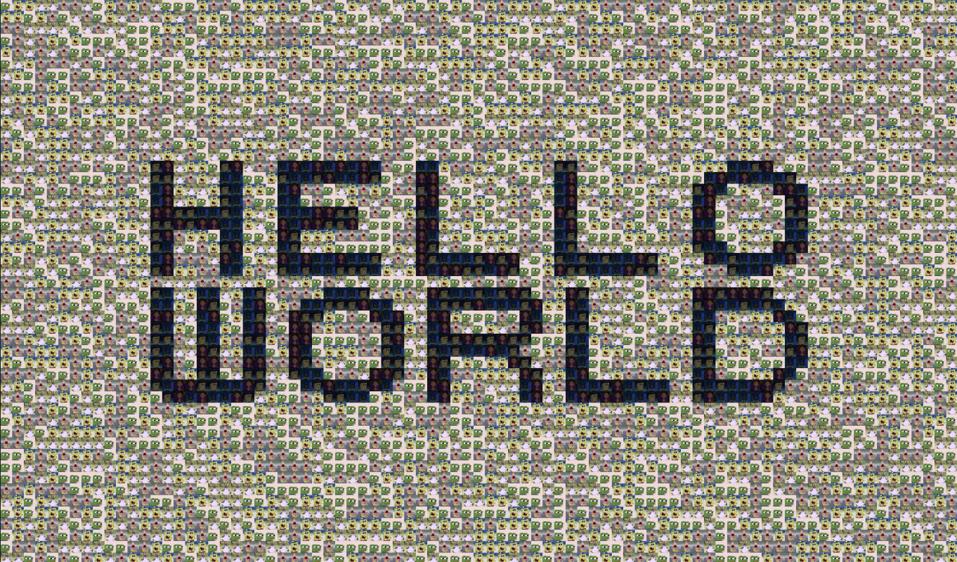 Photo Text Collage Image